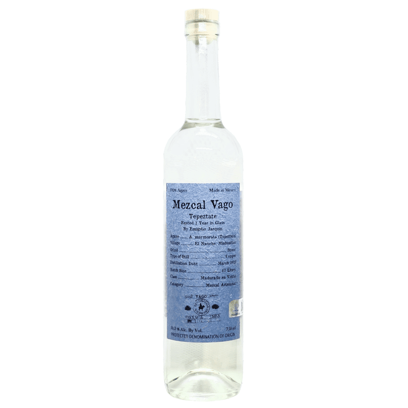 Mezcal Vago Tepeztate Emigdio Jarquín 750ml - LoveScotch.com