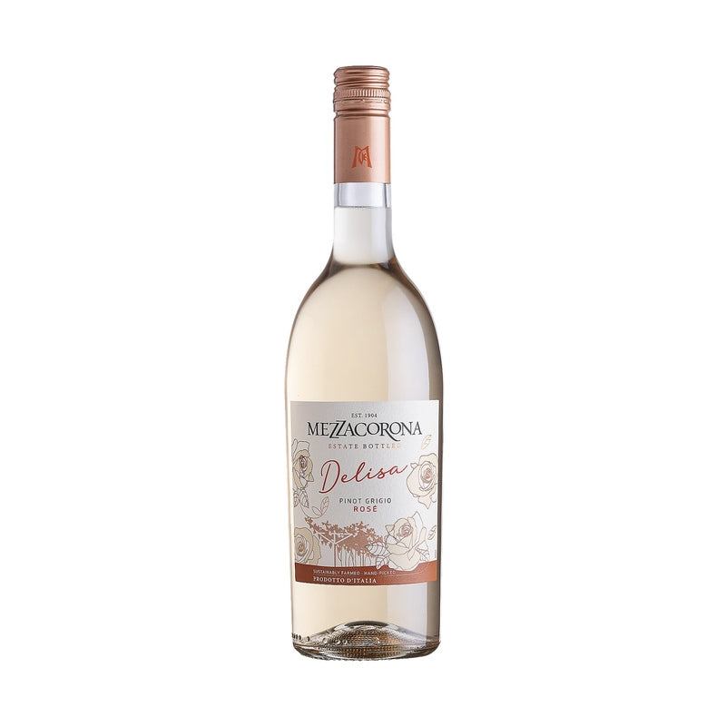 Mezzacorona Delisa Pinot Grigio Rosé 750ml bottle