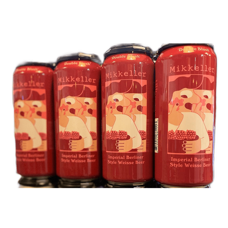 Mikkeller Brewing 'Double Blush' Imperial Berliner Style Weisse Beer 4-Pack - ForWhiskeyLovers.com