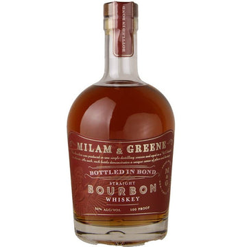 Milam & Greene Bottled In Bond Bourbon - LoveScotch.com