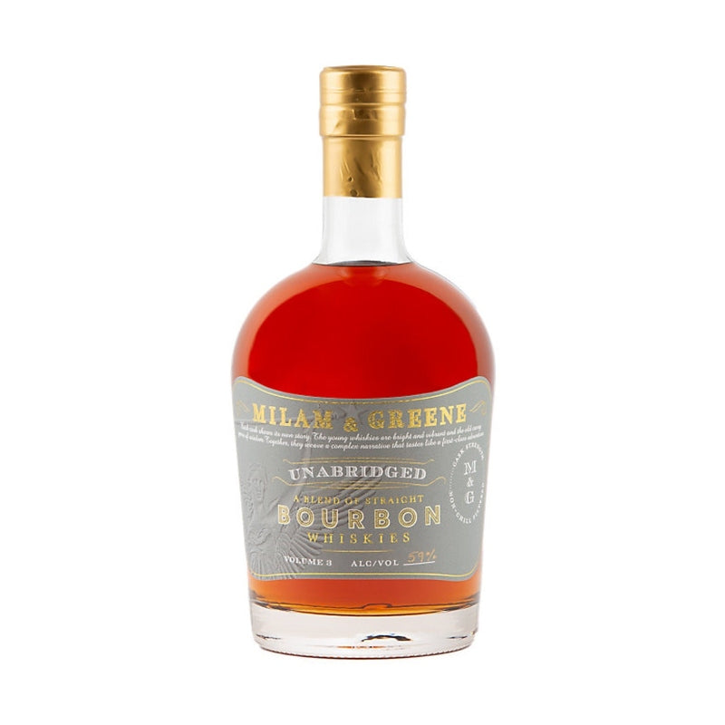 Milam & Greene Unabridged Volume 3 Straight Bourbon Whiskey 118 product bottle