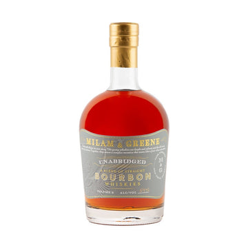 Milam & Greene Unabridged Volume 3 Straight Bourbon Whiskey 118 product bottle