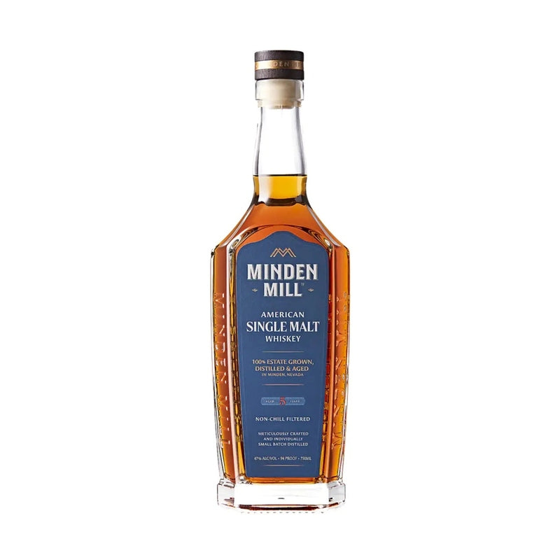 Minden Mill 5 Year Old American Single Malt Whiskey 750ml bottle