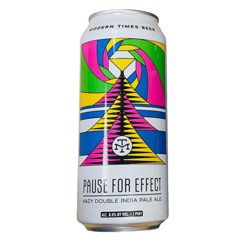 Modern Times 'Pause for Effect' Hazy Double IPA Beer 4-Pack - ForWhiskeyLovers.com