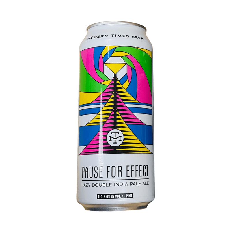 Modern Times 'Pause for Effect' Hazy Double IPA Beer 4-Pack - ForWhiskeyLovers.com