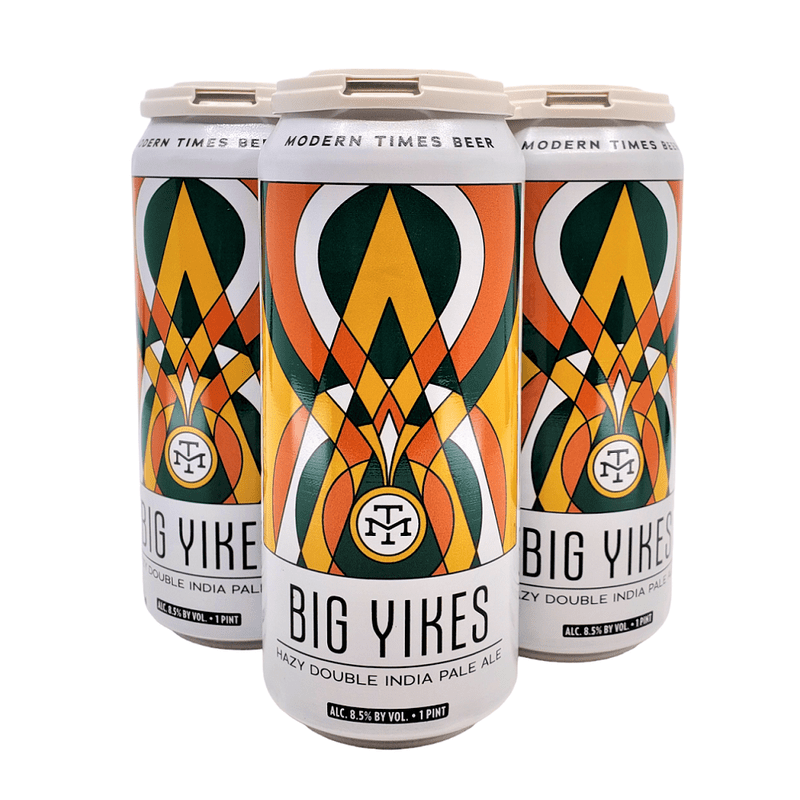 Modern Times 'Big Yikes' Hazy DIPA Beer 4-Pack - LoveScotch.com
