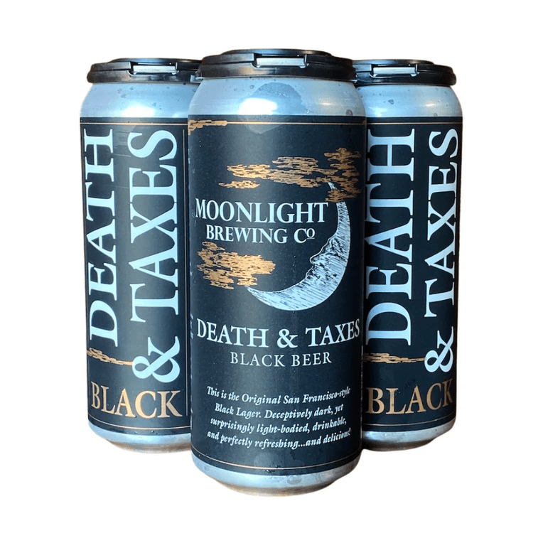 Moonlight Brewing Co. 'Death & Taxes' Black Beer 4-Pack - LoveScotch.com 