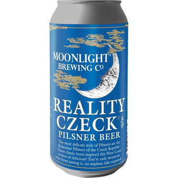 Moonlight Brewing 'Reality Czeck' Czech Pilsner 4-Pack - LoveScotch.com