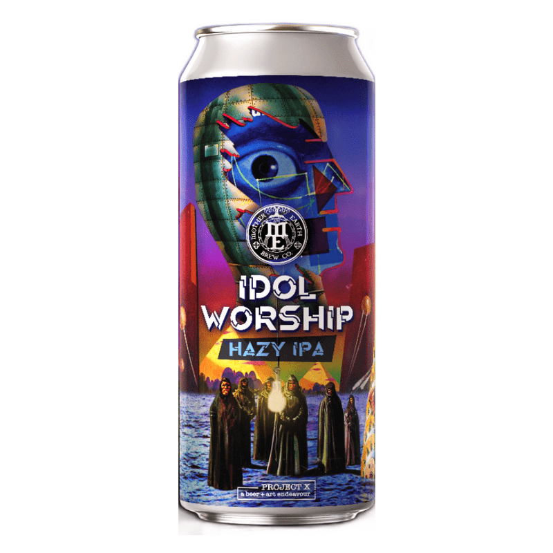 Mother Earth Brew Co. 'Idol Worship' Hazy IPA Beer 4-Pack - ForWhiskeyLovers.com