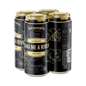 Newtopia Chai Me A River Cyder 4-Pack - LoveScotch.com