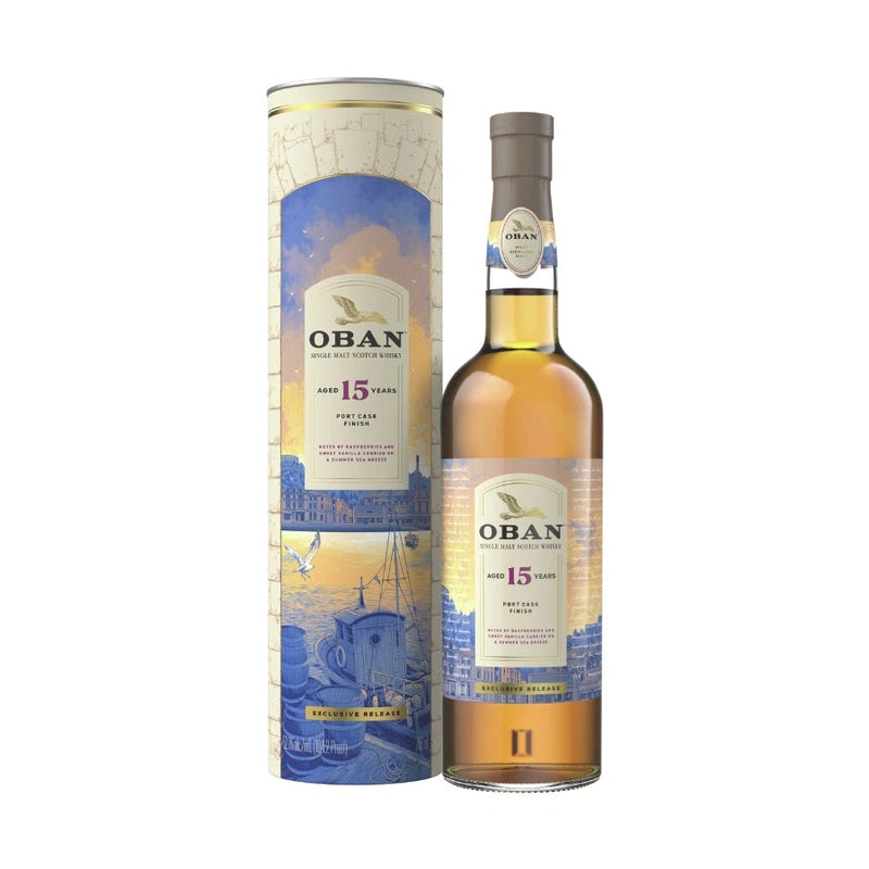 Oban 15 Year Cask Strength Port Cask Finish Single Malt Scotch Whisky - LoveScotch.com