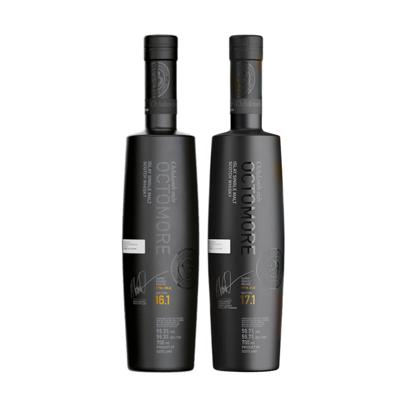 Octomore 16.1 and 17.1 Bundle - LoveScotch.com