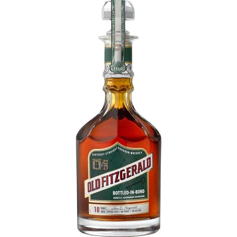 Old Fitzgerald Straight Bourbon Bottled In Bond 10 Year Old Spring 2024 - LoveScotch.com