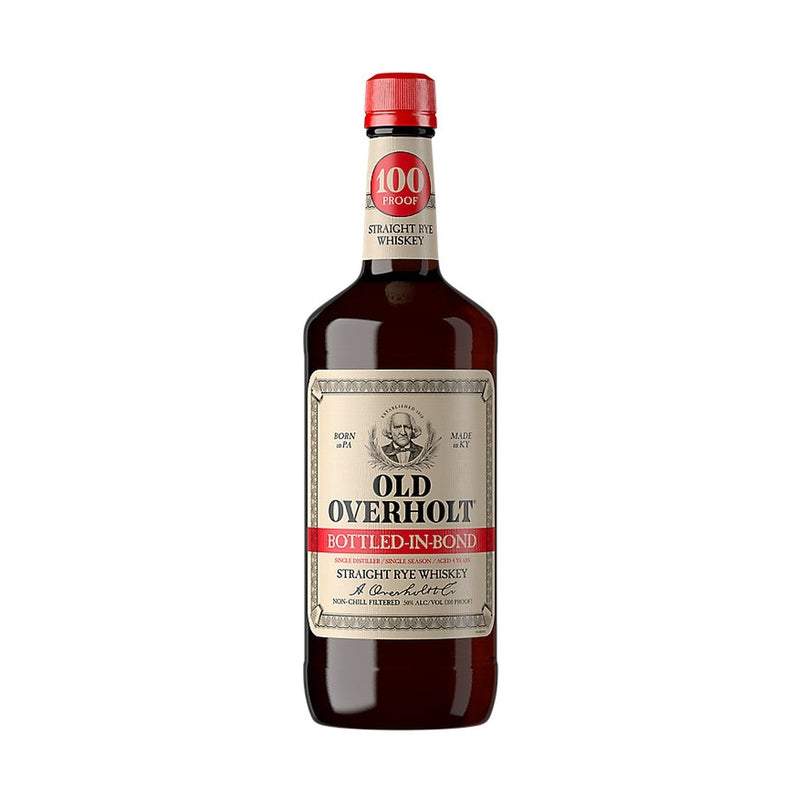 Old Overholt Bottled-in-Bond Straight Rye Whiskey 1 L bottle
