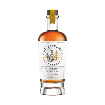 Old Potrero Toasted Barrel Rye Whiskey 6 Year Old 700ml bottle