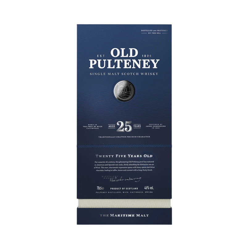 Old Pulteney 25 Year Single Malt Scotch Whisky - LoveScotch.com