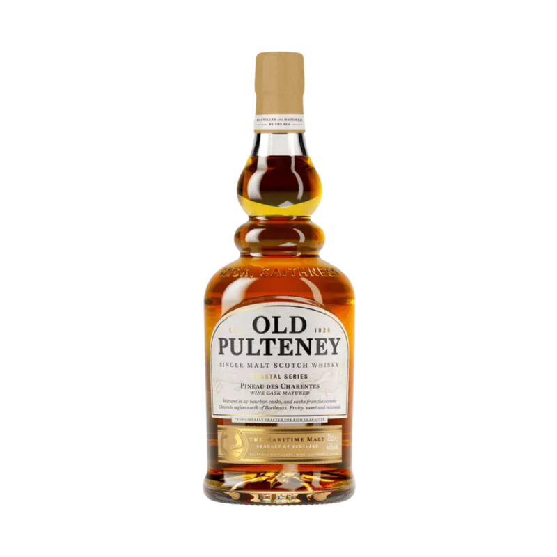 Old Pulteney Coastal Series Pineau De Charentes Finish Scotch Whisky - LoveScotch.com