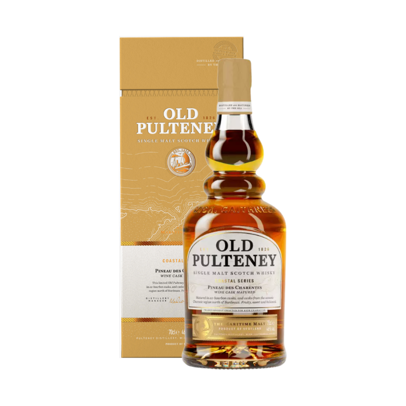Old Pulteney Coastal Series Pineau De Charentes Finish Scotch Whisky - LoveScotch.com