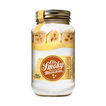 Ole Smoky Banana Pudding Cream Moonshine 750ml jar