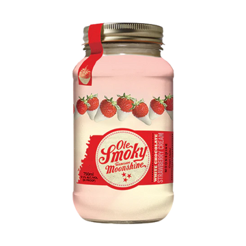 Ole Smoky Strawberry Flavored Whiskey White Chocolate Strawberry Cream Moonshine - LoveScotch.com