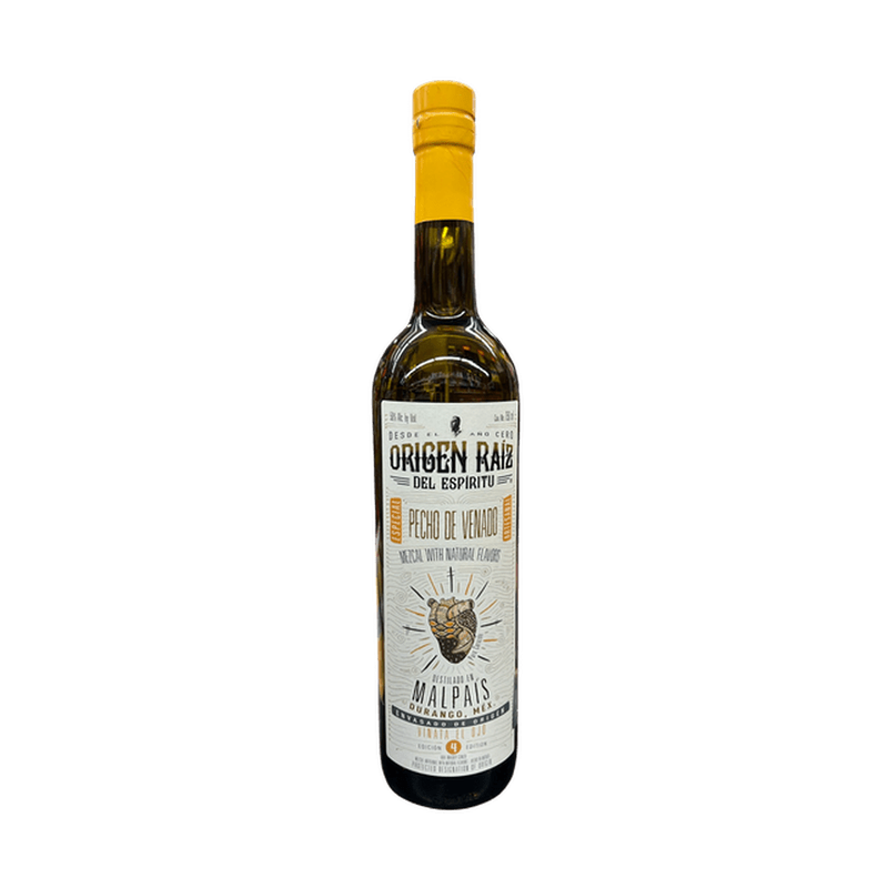 Origen Raiz del Espiritu Pecho de Venado Mezcal - LoveScotch.com