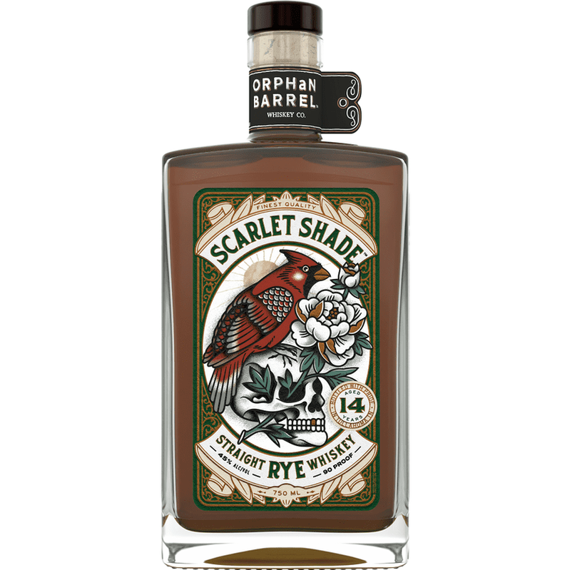 Orphan Barrel 'Scarlet Shade' Straight Rye Whiskey - LoveScotch.com