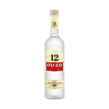 Ouzo 12 Greek Anise Spirit 750ml bottle