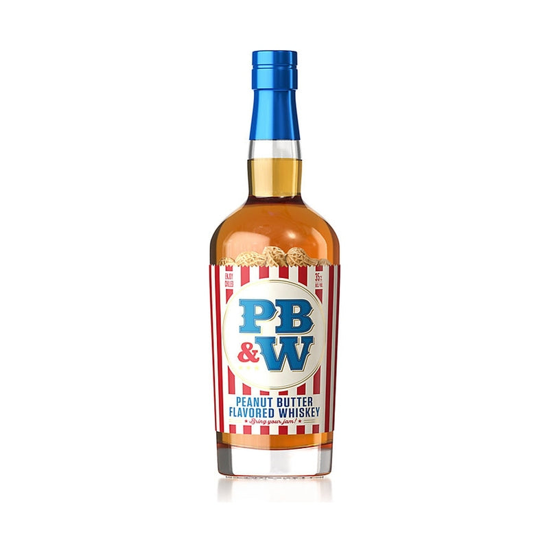 PB&W Peanut Butter Flavored Whiskey 1L bottle