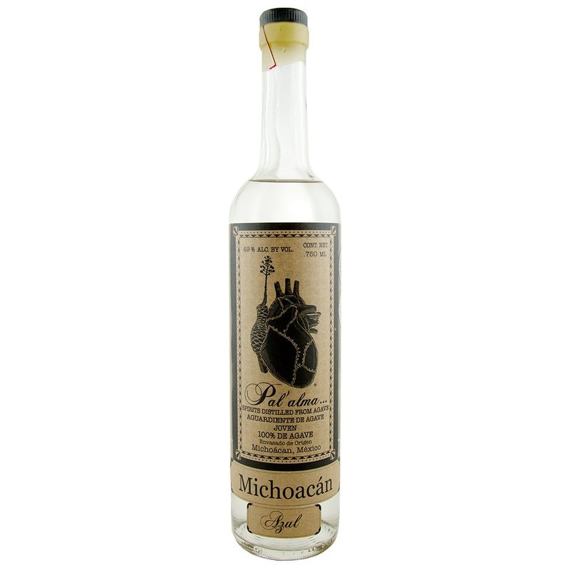 Pal'alma Azul Michoacán Joven Aguardiente de Agave - LoveScotch.com