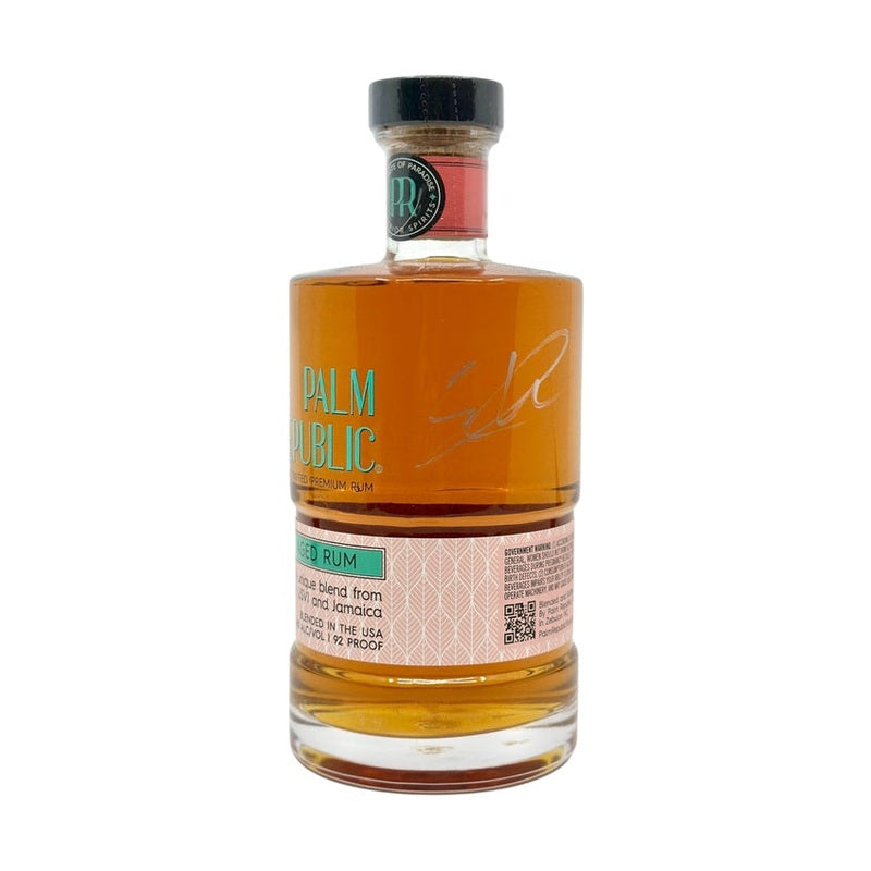 Palm Republic Aged Rum Signed by Eric Winter - LoveScotch.com