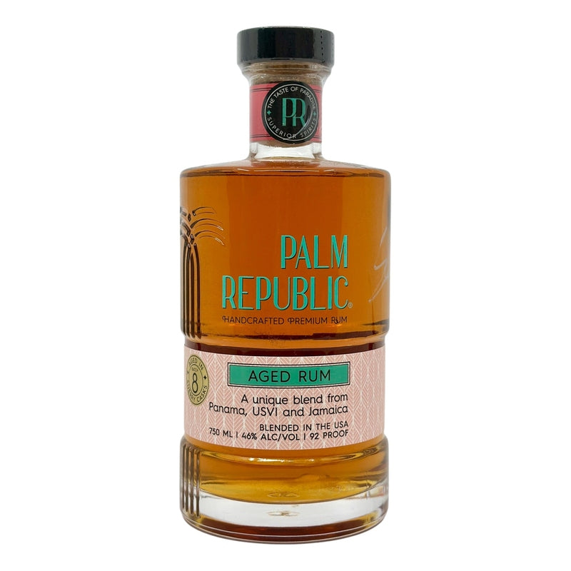 Palm Republic Aged Rum Signed by Eric Winter - LoveScotch.com