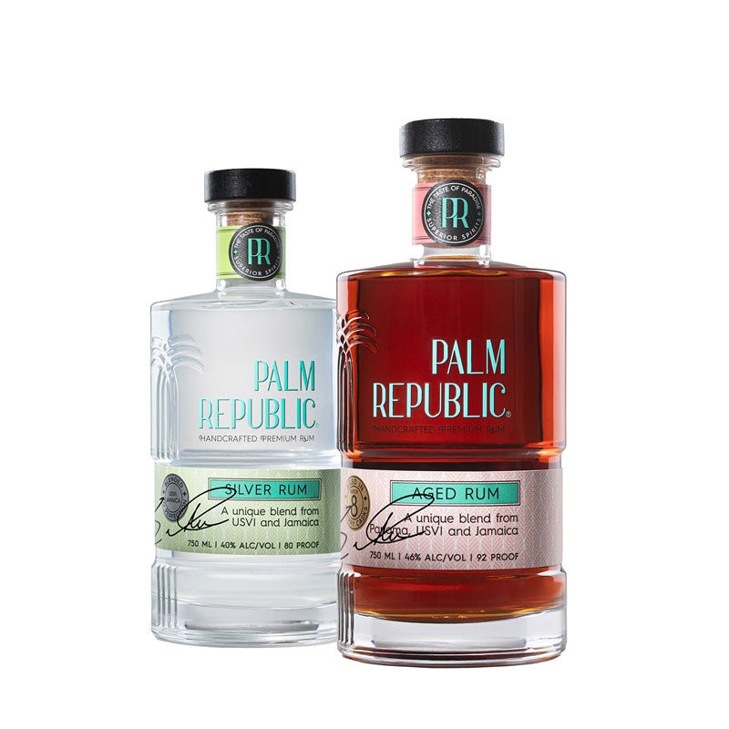 Palm Republic 'Silver & Aged Rum Bundle' Signed by Eric Winter - LoveScotch.com