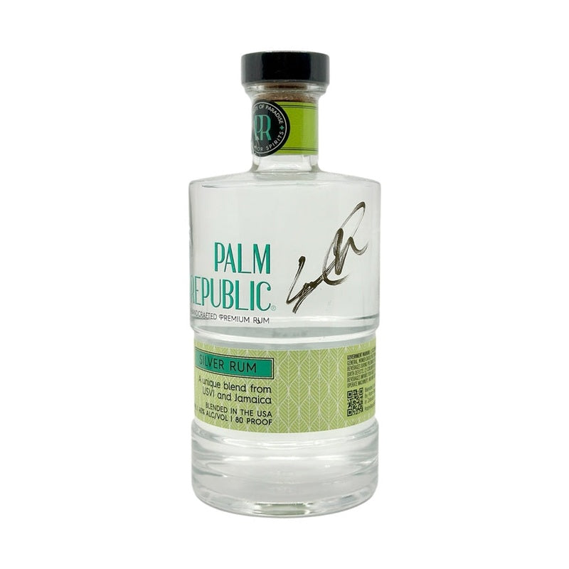 Palm Republic White Rum Signed by Eric Winter - LoveScotch.com