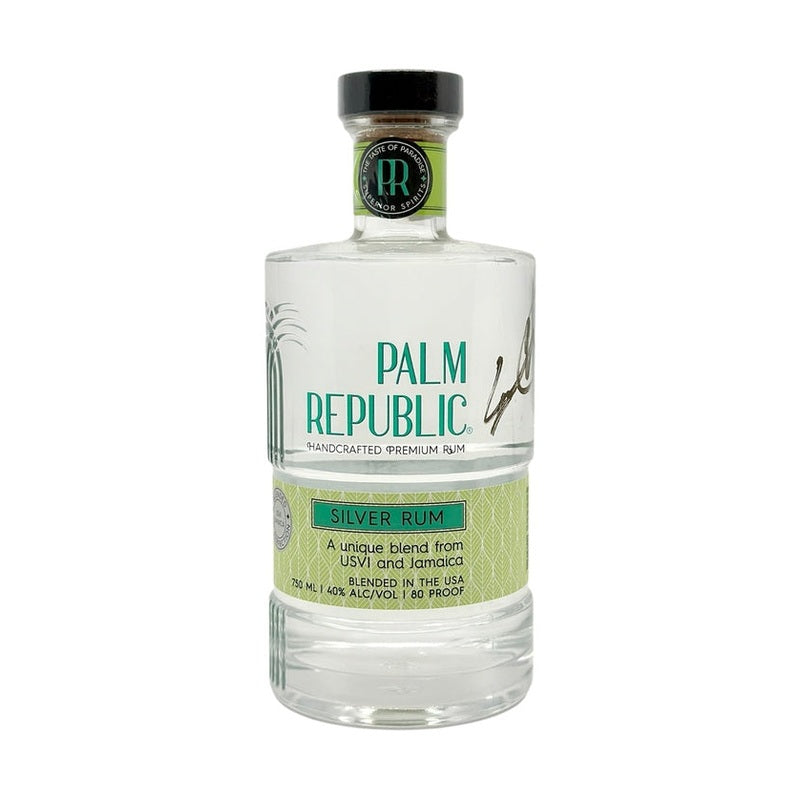 Palm Republic White Rum Signed by Eric Winter - LoveScotch.com