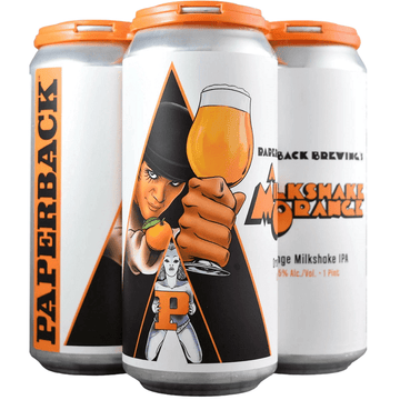 Paperback Brewing Co. A Milkshake Orange IPA Beer 4-Pack - ForWhiskeyLovers.com