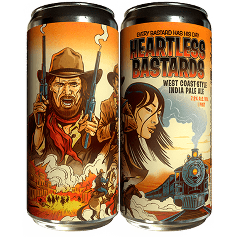 Paperback Brewing Co. 'Heartless Bastards' West Coast IPA 4-Pack - LoveScotch.com