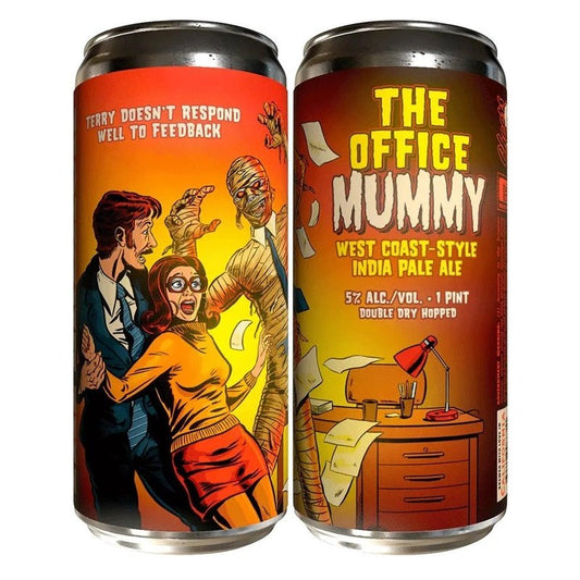 Paperback Brewing Co. The Office Mummy West Coast IPA Beer 4-Pack - LoveScotch.com 