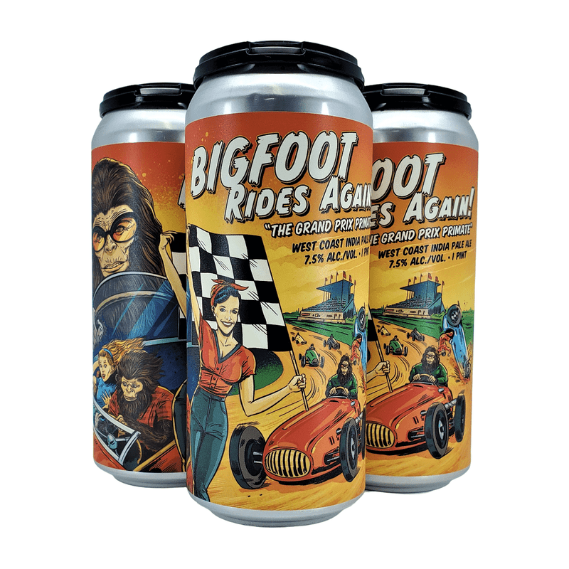 Paperback Brewing Co. Bigfoot Rides Again West Coast IPA Beer 4-Pack - LoveScotch.com