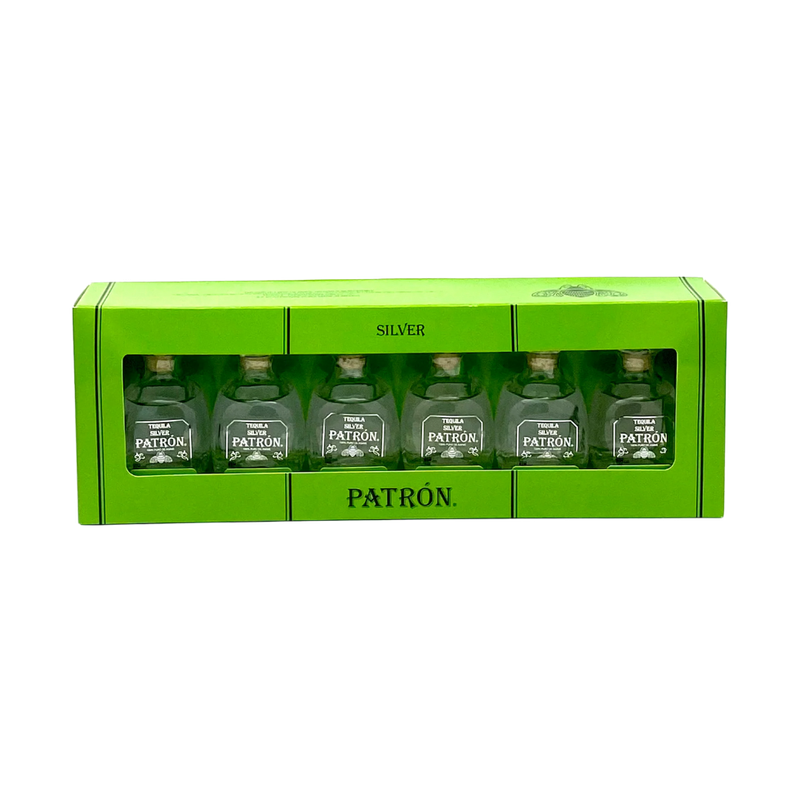 Patrón Silver Tequila 6-Pack 50ml - LoveScotch.com