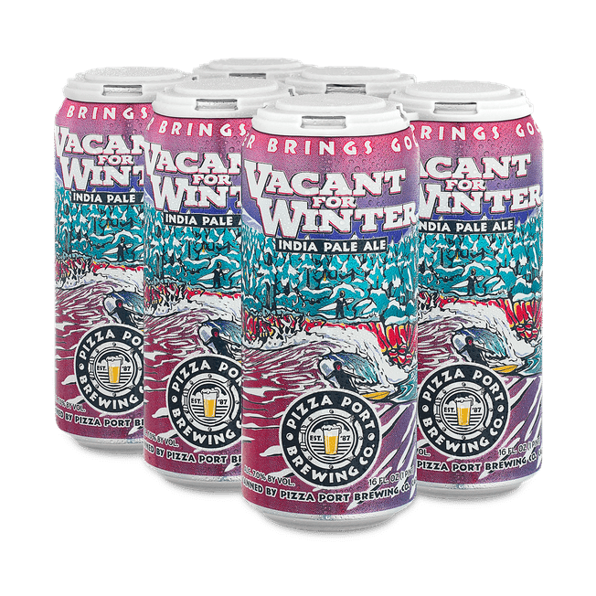 Pizza Port ‘Vacant for Winter’ IPA 6-Pack - LoveScotch.com 