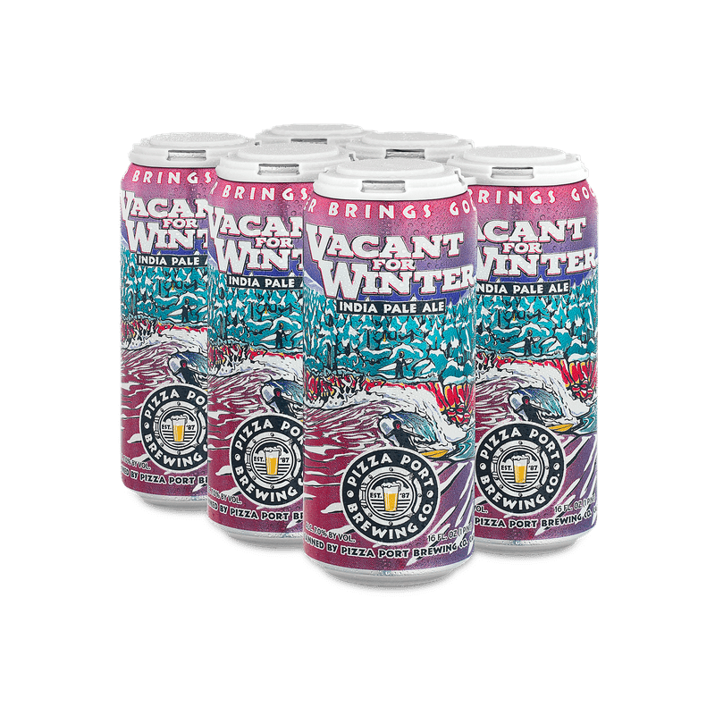 Pizza Port ‘Vacant for Winter’ IPA 6-Pack - LoveScotch.com 