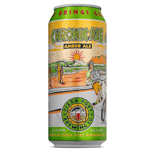 Pizza Port Brewing Co. 'Chronic Ale' Amber Ale Beer 6-Pack - LoveScotch.com