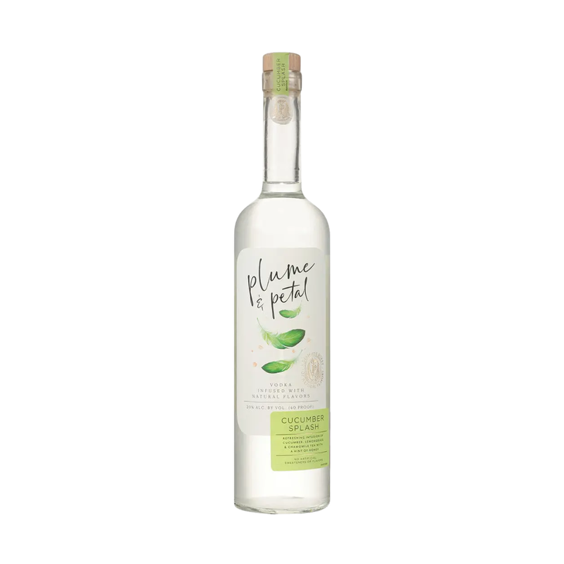 Plume & Petal Cucumber Splash Vodka - LoveScotch.com