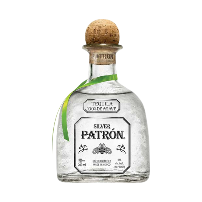 Premium Silver Tequila - Patrón Silver 200ml - LoveScotch.com