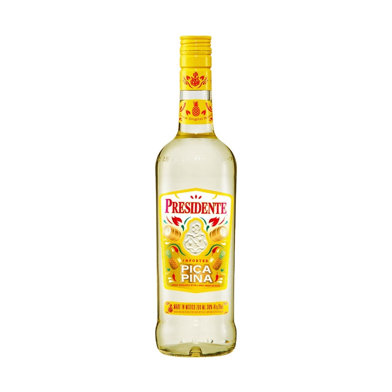 Presidente Pica Piña Pineapple Flavored Brandy 700ml bottle
