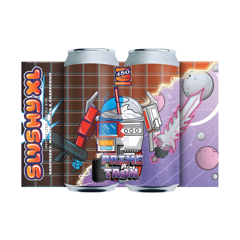 450 North Brewing Co. Prime vs Tron Slushy XL Sour Ale Beer 4-Pack - LoveScotch.com