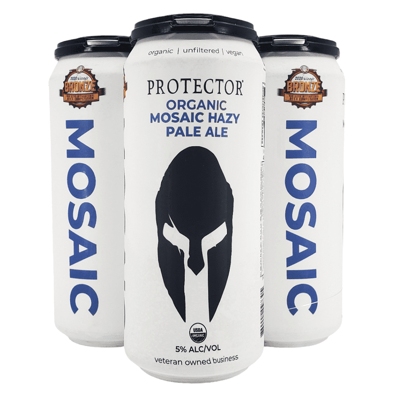 Protector Brewery Organic Mosaic Hazy Pale Ale Beer 4-Pack - LoveScotch.com 
