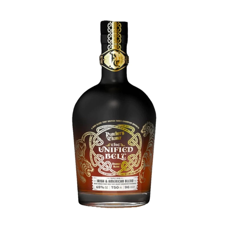 Puncher's Chance The Unified Belt Irish and American whiskey blend bottle