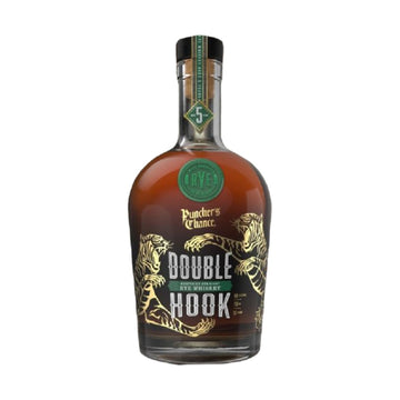Puncher's Chance Double Hook 5 Year Kentucky Straight Rye Whiskey bottle