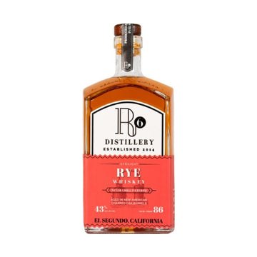 R6 Distillery Straight Rye Whiskey 4 Year bottle